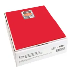 C-Line Poly 2-Pocket Portfolio Folder, Letter Size, Red, Pack of 25