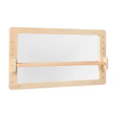 Wall-Mounted Coordination Mirror, Balance Mirror Natural