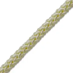 5 Yards of Sophia 1/4" (6mm) Braided Cord Trim | 5 yard cut Ivory