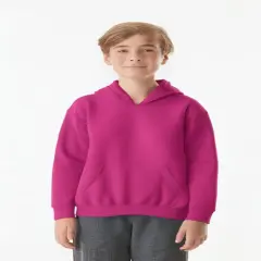 Gildan&reg; Youth Heavy Blend Hooded Sweatshirt Heliconia