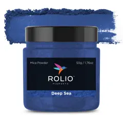 Rolio - 1 Jar Mica Powder (Deep Sea) - 50g / 1.8 oz