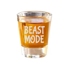 2oz Beast Mode Shot Glass