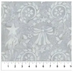 Banyan 83013-93 - VINTAGE SPIRIT MEDALLIONS - Gray 45" Fabric Per Yard