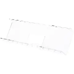 Plymor Clear Acrylic 12 Pen Tilted-Back Display Holder, 3.625" H x 12" W x 3.25" D