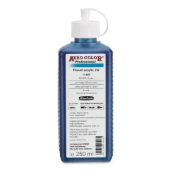 Schmincke Aero Color Professional Airbrush Color - 250 ml, Primary Blue Cyan