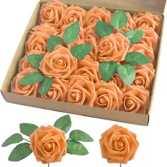 Artificial Rose, 25pcs Foam Artificial Flowers