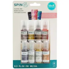 We R Spin It Alcohol Ink 9/Pkg-Neutrals