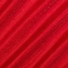 1 Yard Hologram Foggy Foil 4 Way Stretch Nylon Spandex Fabric for Activewear Costumes 60&rdquo; Width Red