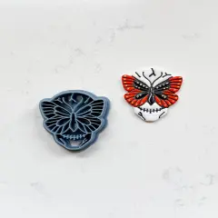 SKELETON BUTTERFLY | HALLOWEEN 2025 | CLAY CUTTER