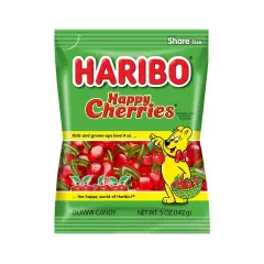 Haribo Happy Cherries Gummi Candy 5 oz