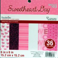 Recollections Sweetheart Day 6 x 6 Specialty Paper