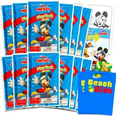 2 Pc Mickey Mouse Mini Party Favors Set - Bundle with 12 Mickey and Friends