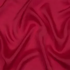 1 Yard Hot Pink Satin Faced Silk Chiffon Dress Fabric 55 Inch Width