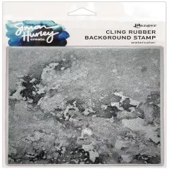 Simon Hurley create. Background Stamp 6"X6"-Watercolor