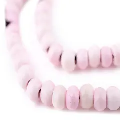 The Bead Chest Pastel Pink Bone Mala Beads (6mm)