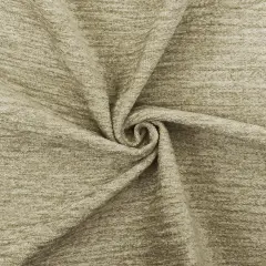 Khaki-White Texture Poly Chenille Home Decorating Fabric By the Yard