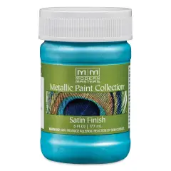 Modern Masters Metallic Paint - Glacier Blue, 177 ml jar