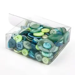 Crystal Clear Value Boxes 3" x 3" x 1" 50 pack VB297