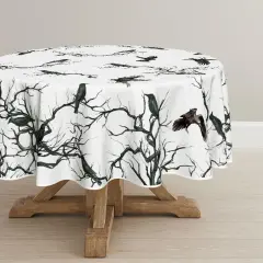 Halloween Tablecloth 70x70 Inch Round