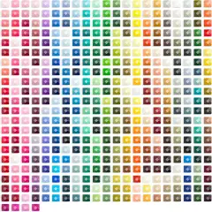 Beads for Diamond Painting Kit -89000 Pieces 445 Colors (Square Drills) 10.24 x 3.54 x 4.72 inches