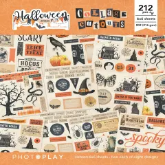 PhotoPlay Collage Cutouts-Halloween Junque