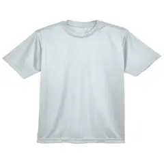 UltraClub&reg; Youth Cool & Dry Basic Performance T-Shirt GREY