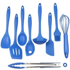 Chef Craft 9 Piece Premium Silicone Kitchen Tool and Utensil Set