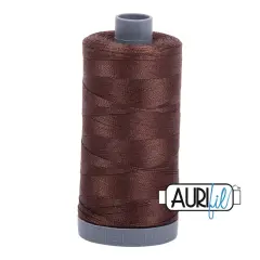 Medium Bark (1285) | 28wt Large Spool (750M / 820Y) | Aurifil Thread
