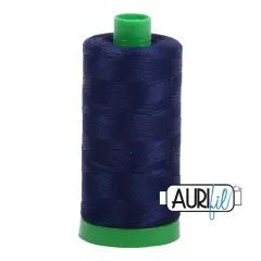 Midnight (2745) | 40wt Large Spool (1000M / 1094Y) | Aurifil Thread