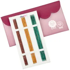 KnitPro-Dreamz Starter Double Point Needle Set 8"-6 Pair - Assorted Sizes