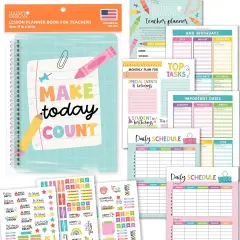 Teacher Planner 2025-2026 &ndash; Undated Lesson Planner Book with Stickers