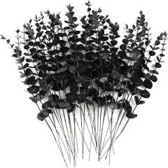 14PCS 15&rdquo; Black Eucalyptus Stems