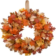 24" Artificial Fall Wreath