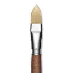 Escoda Futura Synthetic Bristle Brush - Series 5414, Filbert, Size 20, Long Handle