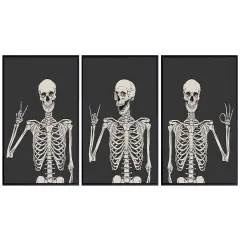 Skeleton Wall Art & Decor 11x14