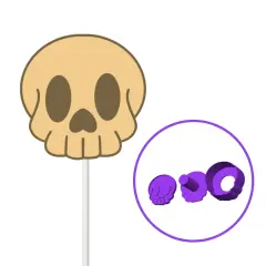 Skull Cake Pop Mold