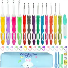 Weabetfu 13 Size Crochet Hook Set