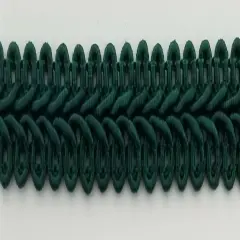 1/2" Chinese French Braid Gimp Trimming - 12 Continuous Yards - Many Colors! Dark green