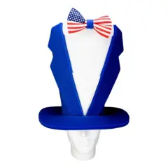 USA Suit Hat Patriotic & Stylish Party Accessory