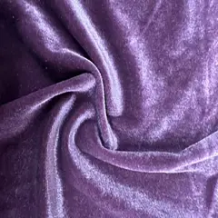 1 Yard Stretch Velvet Solid Polyester Spandex Fabric for Dancewear Costumes Leggings Cosplay Decor Sewing 60 Inches Width Plum