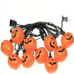 Pumpkin String Lights - 9 Ft