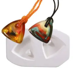 5.5" x 3.5" x 1" Two Holey Trilliant Glass Fusing Kiln Mold