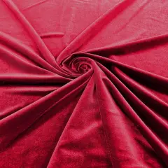 1 Yard Premium Stretch Velvet Fabric Apparel Crafting Material 58/60" Wide Fuchsia