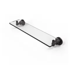 Washing Square Collection 22 Inch Glass Vanity Shelf With Beveled Edges - Ws-1/22-Abz