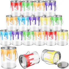 24 Pcs Art Paint Empty Paint Cans