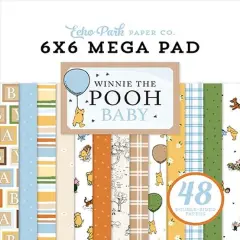 Echo Park Winnie The Pooh Baby Cardmakers 6X6 Mega Pad