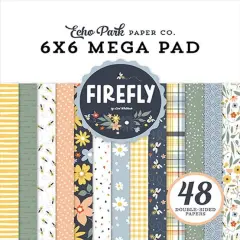 Echo Park Firefly: Firefly Cardmakers 6X6 Mega Pad