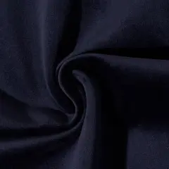 1 Yard Impression Luxe Velvet Fabric 55&Prime; Wide Durable Polyester for Upholstery & Drapery Midnight