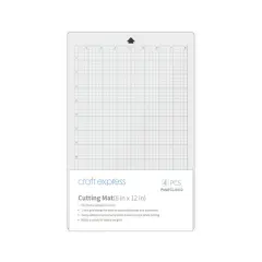 Craft Express 4 Pack 8" x 12" Cutting Mats &ndash; Self-Healing & Reusable