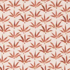 Upholstery Fabric - Orange & Rust Leaves Upholstery Fabric 54 Inches"
